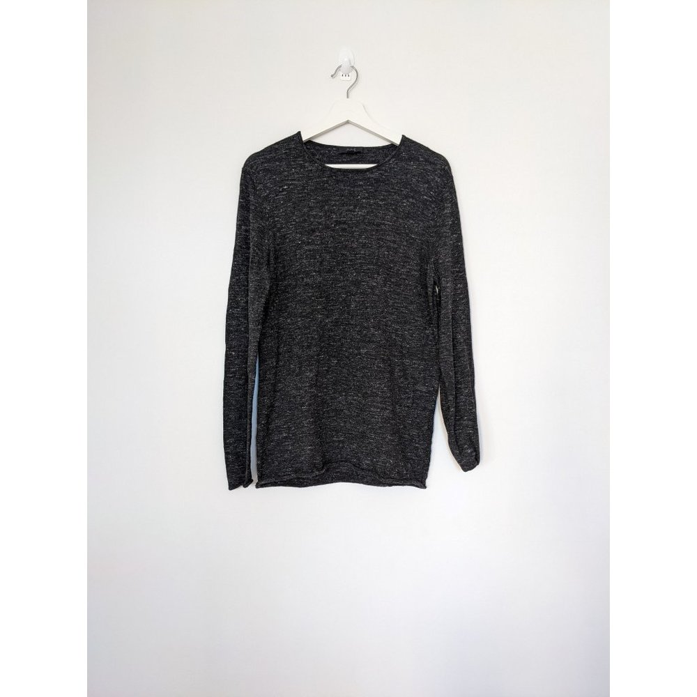 COS Black/White Wool Sweater (Size: S)